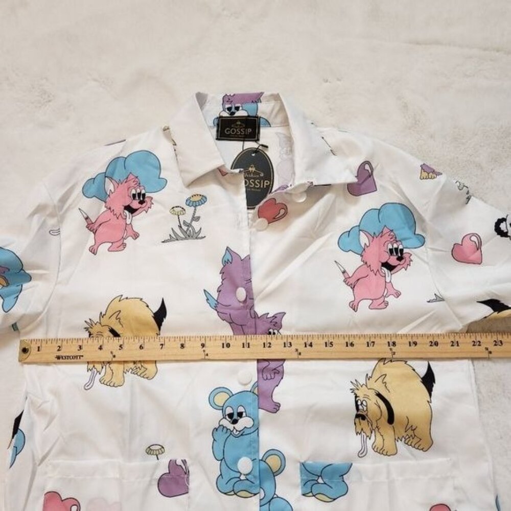 Gossip Y2K T-shirt Button Down - Picture 11 of 15